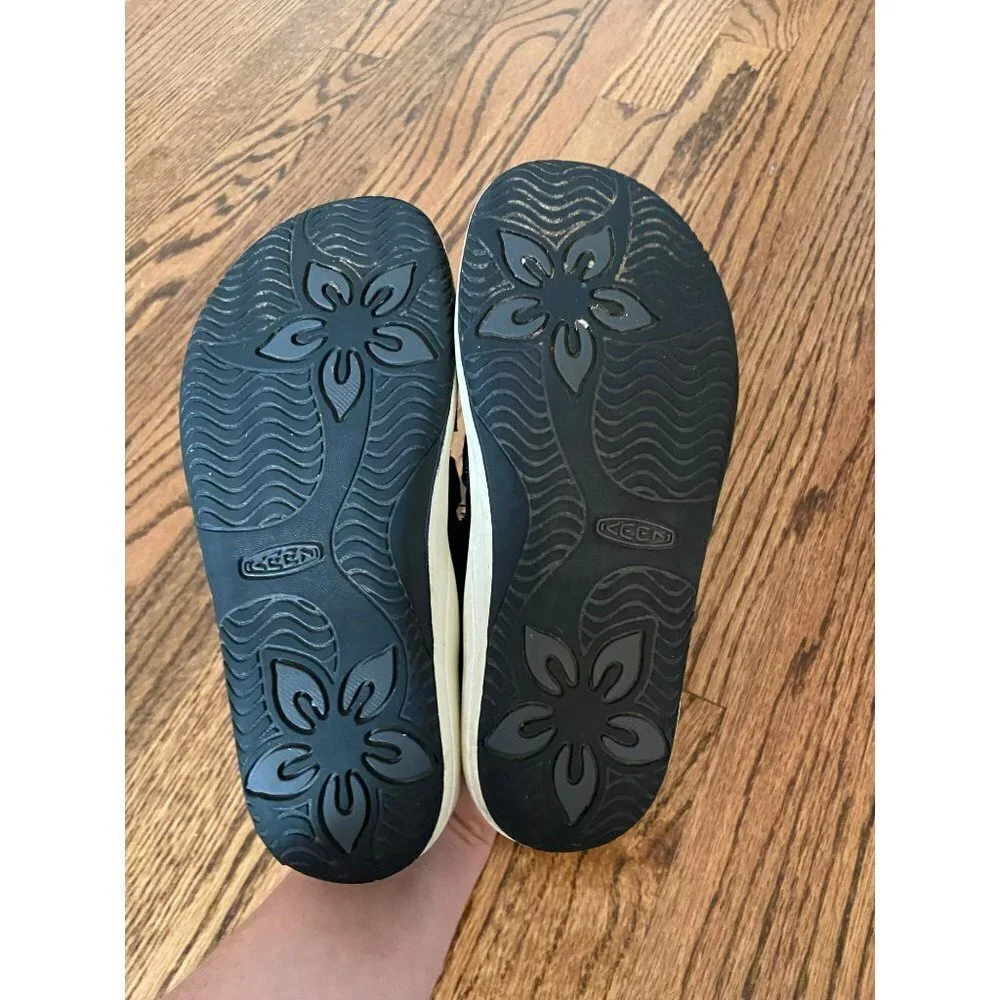 Keen | Hadley‎ Fisherman Sandals Black/White 1016699 Sz 3 Youth